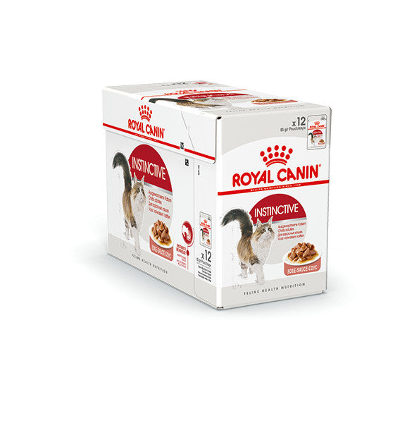 12x85g Royal Canin Instinctive in Salsa - Cibo Umido per Gatti