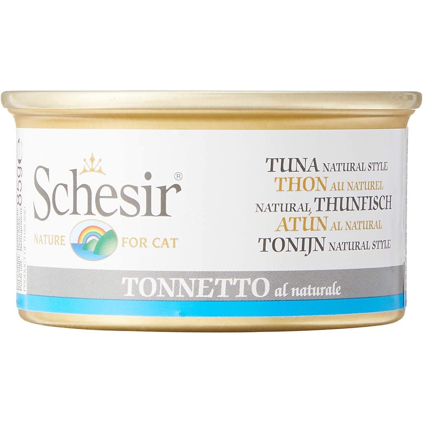 Schesir Gatto Tonno 85g Filetti in Acqua