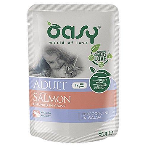 Oasy Wet Cat Bocconcini Adult Salmone 85 gr