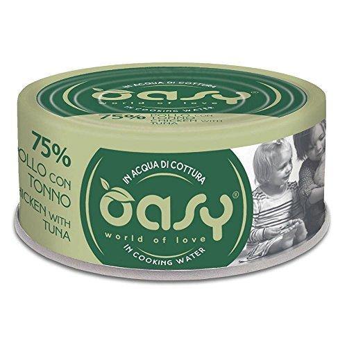 Oasy - More Love Pollo con Tonno in Acqua di Cottura 70 GR