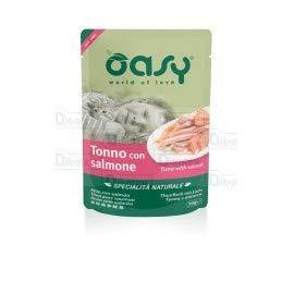 Oasy Wet Cat Specialità Naturali Tonno con Salmone Busta 70 gr