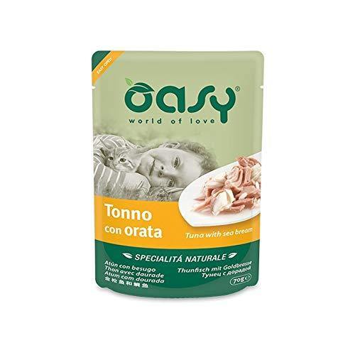 Oasy Specialita' Naturale Umido Gatto Tonno con Orata - Bustina 70gr