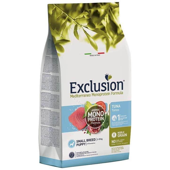 Exclusion Mediterraneo Monoprotein Puppy Small Breed con Tonno 2kg