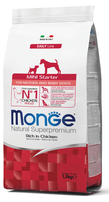 Monge Natural Superpremium Mini Starter 1,5kg