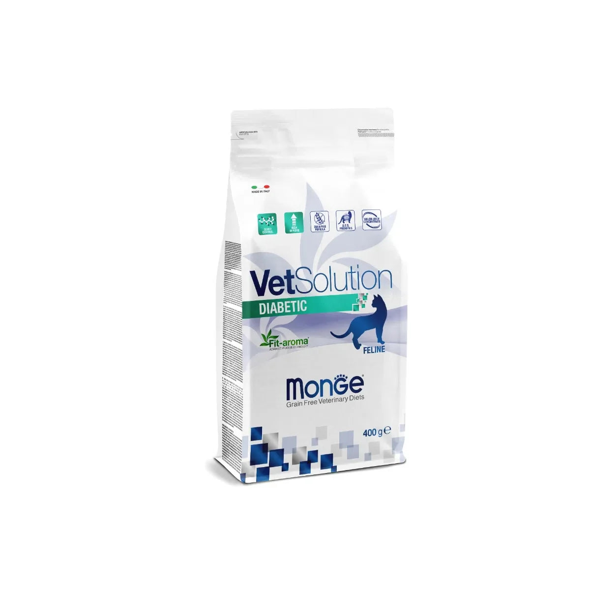 Monge Vet Solution Diabetic 400g - Crocchette per Gatti