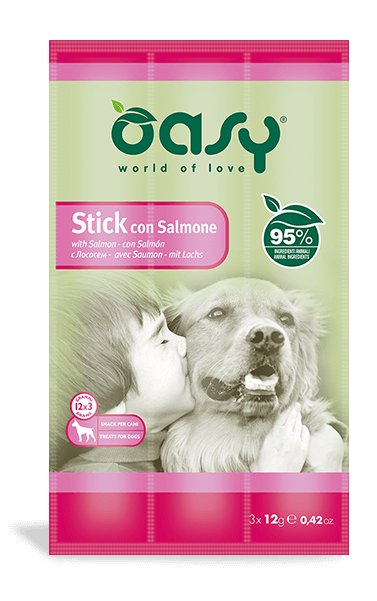 Oasy Stick con Salmone - Snack per Cani