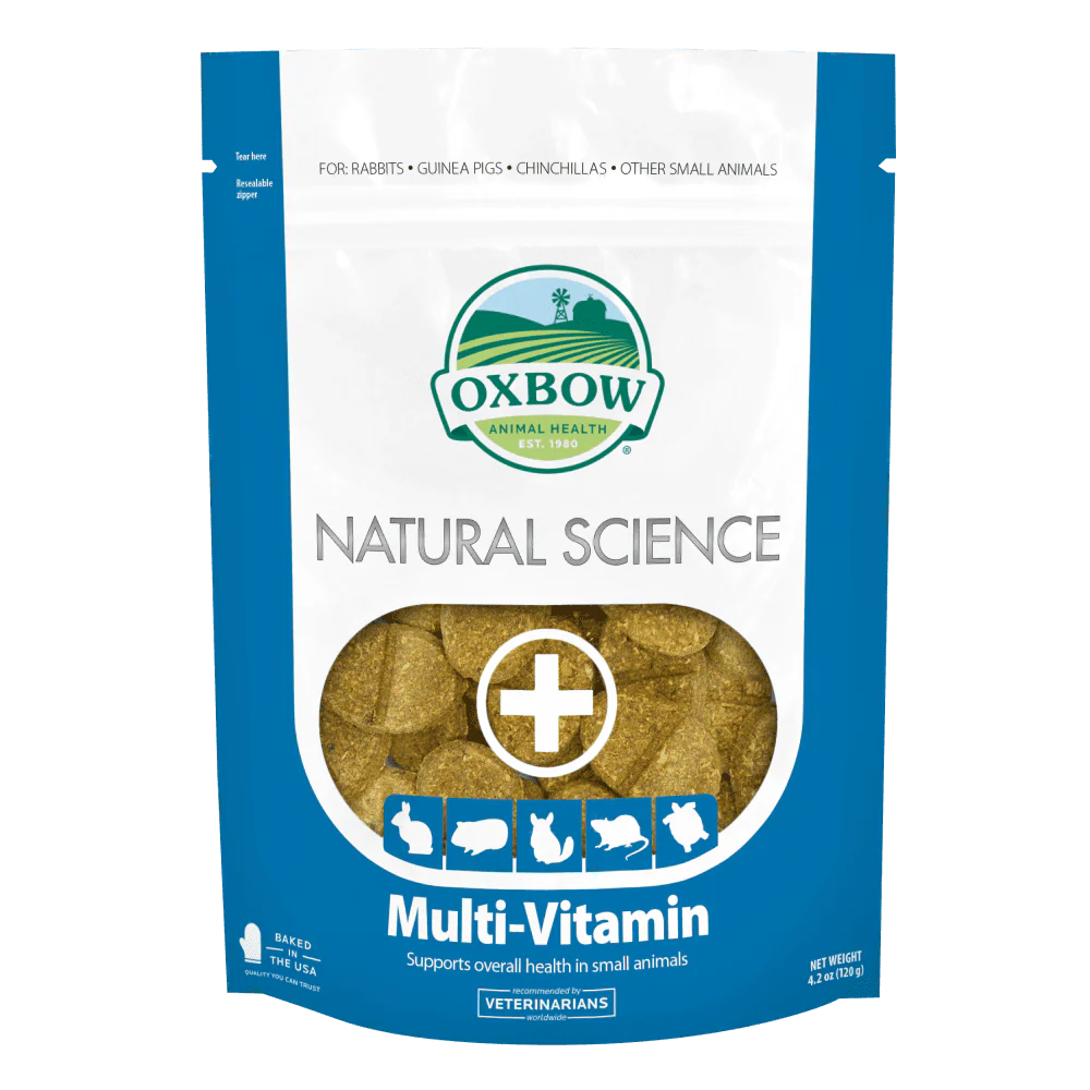 Oxbow Natural Science Multi-Vitamin per Roditori - 120gr