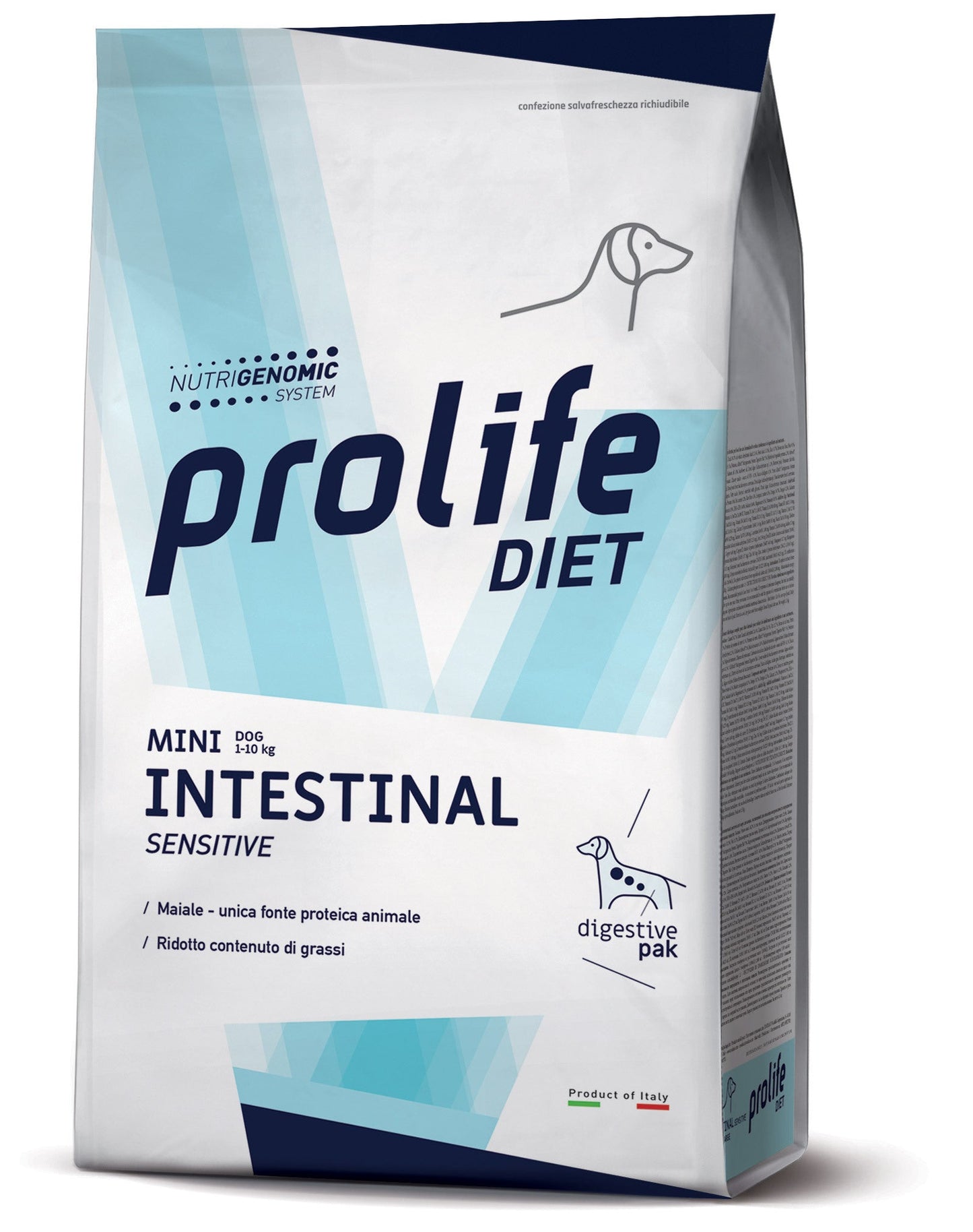 Prolife Diet Mini Intestinal Sensitive 5kg - Crocchette per Cani