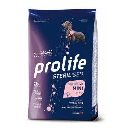 Prolife Sterilised Sensitive Mini Maiale 7kg