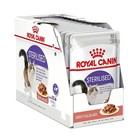 Royal Canin Sterilised in Salsa - 12x85gr