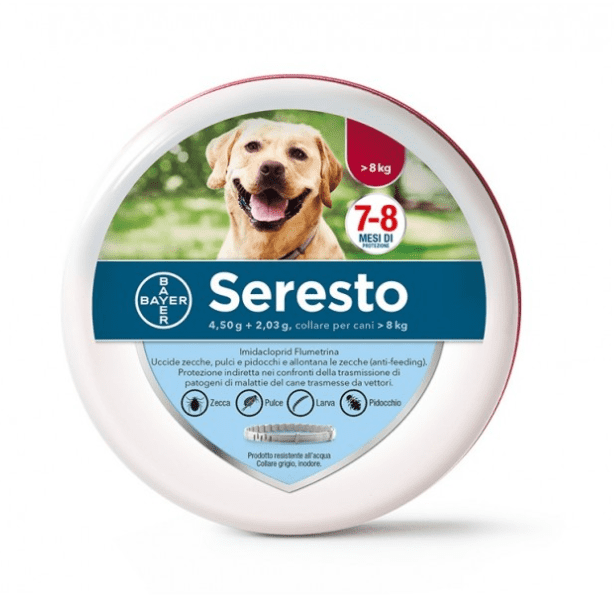Seresto per Cani Medio Grandi oltre 8 Kg