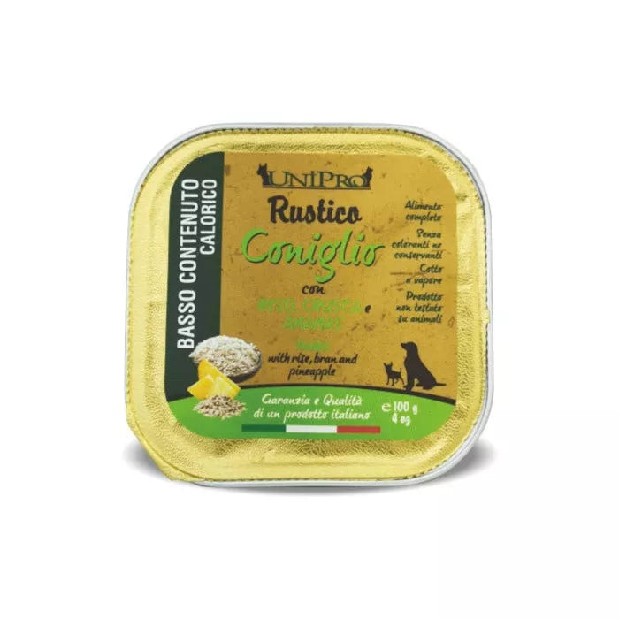 Unipro Rustico Coniglio, Orzo e Farro - 100g