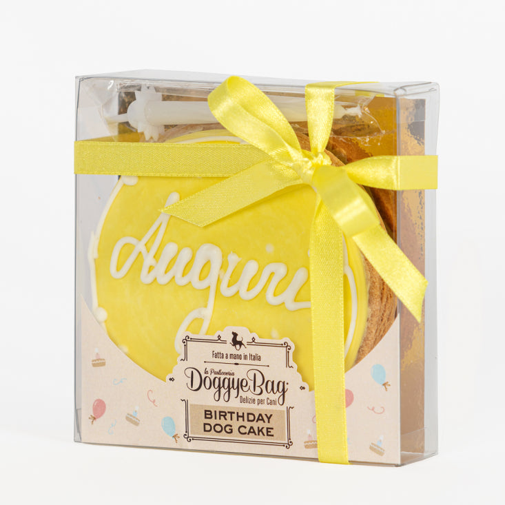 Torta per Cani - DoggyeBag Birthday Dog Giallo