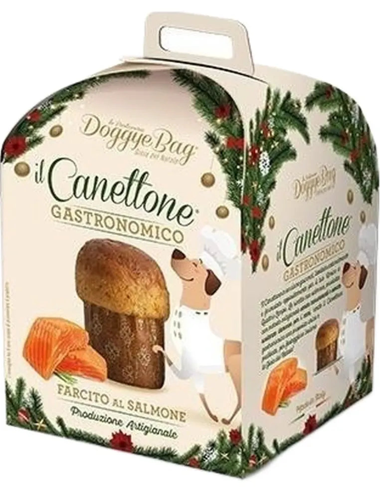 DoggyeBag Canettone per Cani Gastronomico al Salmone 125 gr