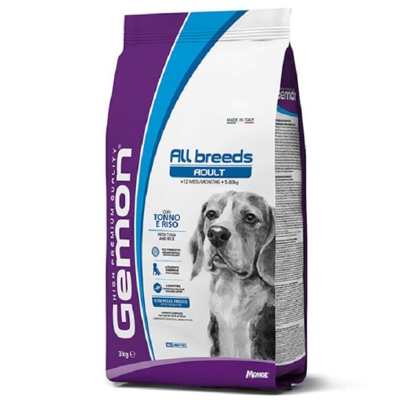 Gemon Adult Medio Tonno Riso 3kg