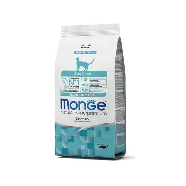 Monge Natural Superpremium Sterilised Merluzzo 1,5kg