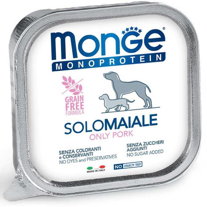 Monge Monoprotein Patè Solo Maiale 150gr