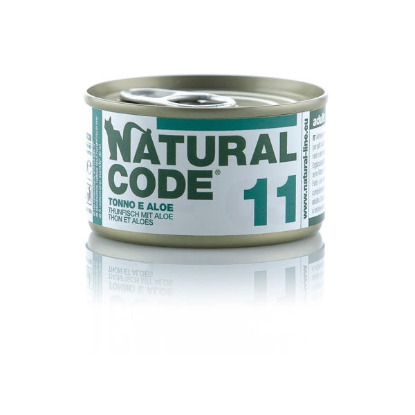 Natural Code Umido Gatto Tonno e Aloe 85g