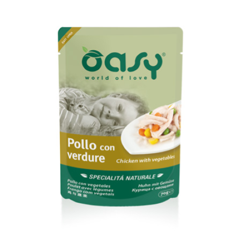 Oasy Specialità Naturale Pollo con Verdure 70gr