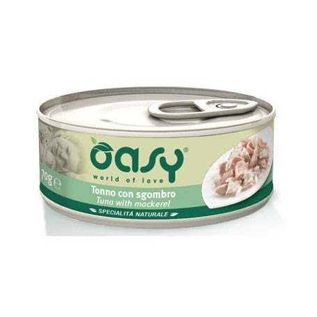 Oasy Specialità Naturale Tonno con Sgombro 70gr