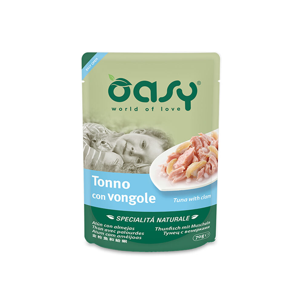 Oasy Specialità Naturale Tonno con Vongole 70gr