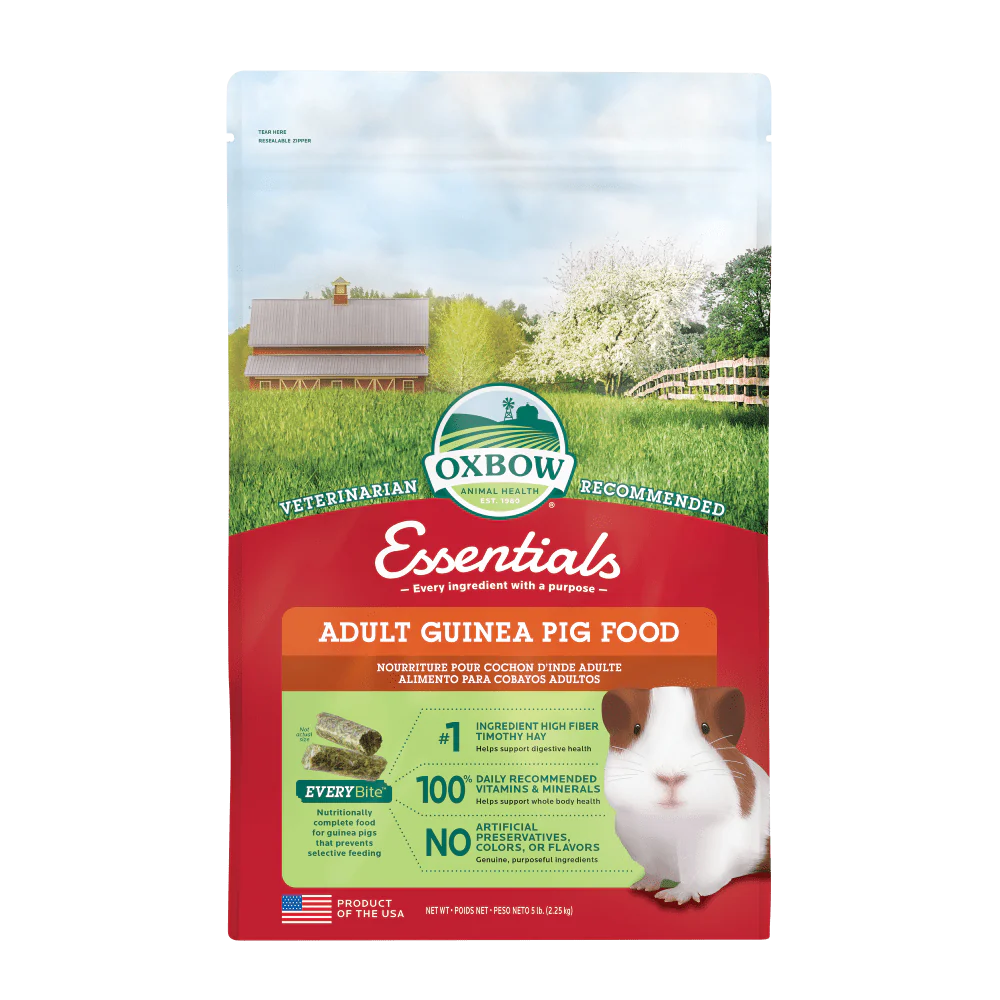 Oxbow Adult Guinea Pig Food 2,27 Kg Alimento per Cavie Porcellini d'India