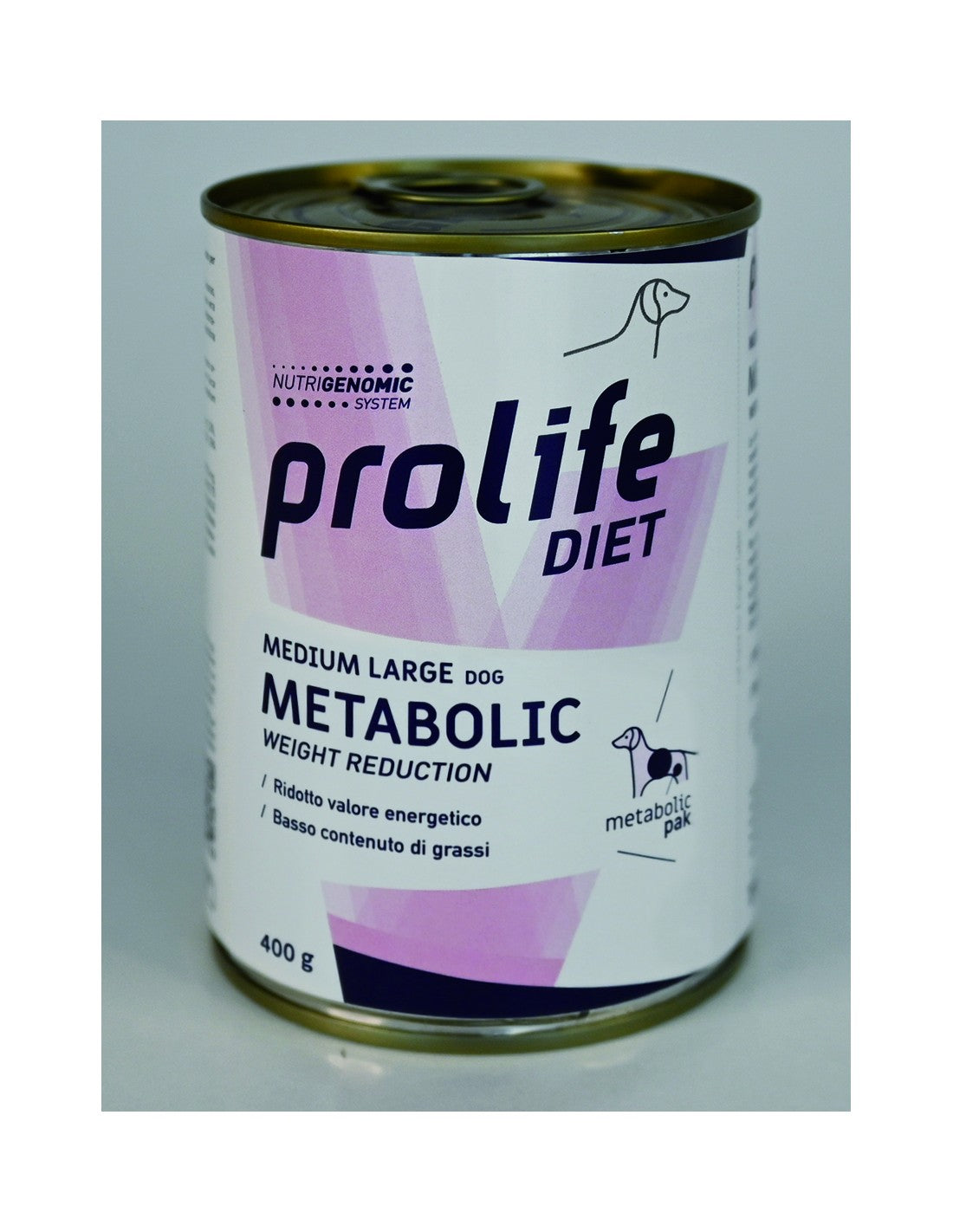 Prolife Diet Medium/Large Metabolic 400g - Cibo Umido per Cani