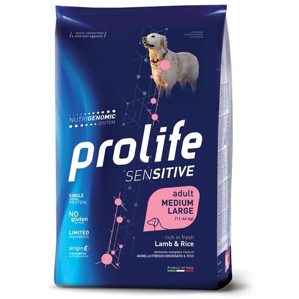 Prolife Adult Medium/Large Agnello&Riso 2,5kg
