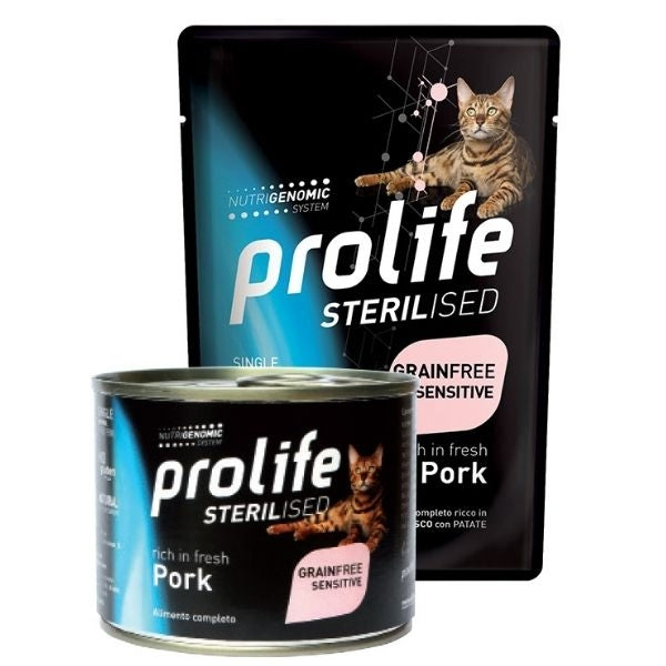 Prolife Sterilizzati Maiale Grain Free 85gr