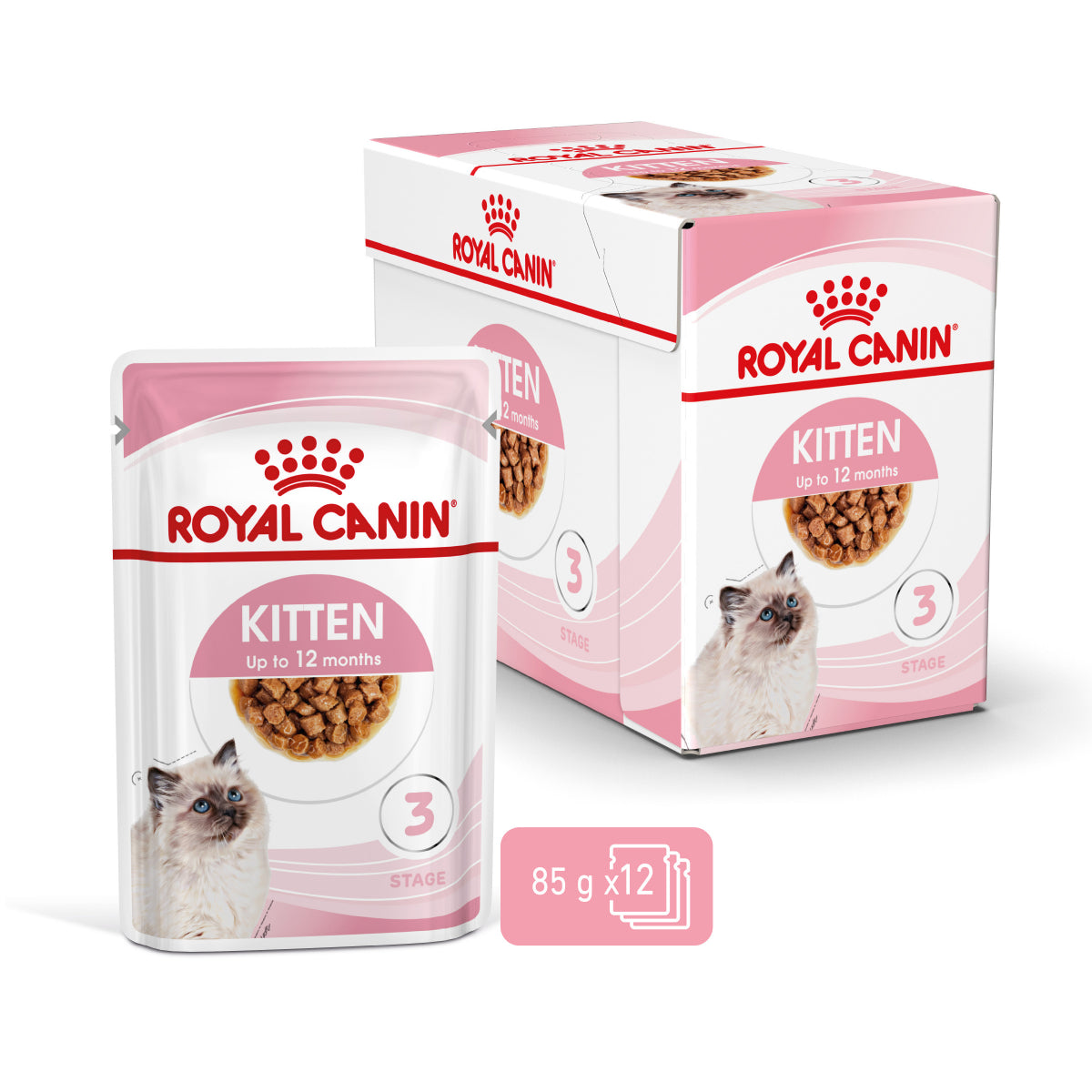 Royal Canin Kitten Instinctive in Salsa 12x85gr