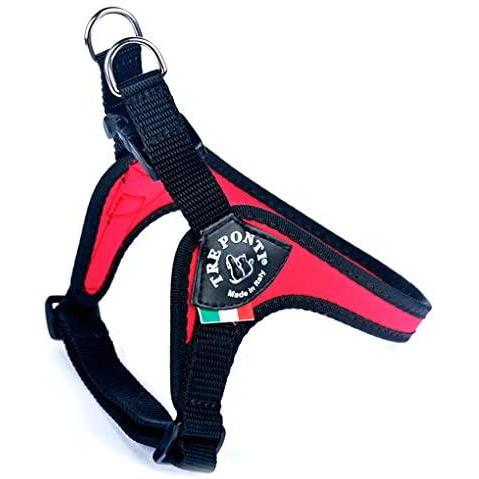 Tre Ponti Pettorina Easy Fit Sottopancia Regolabile Genesis Onyx mis.4 Rosso