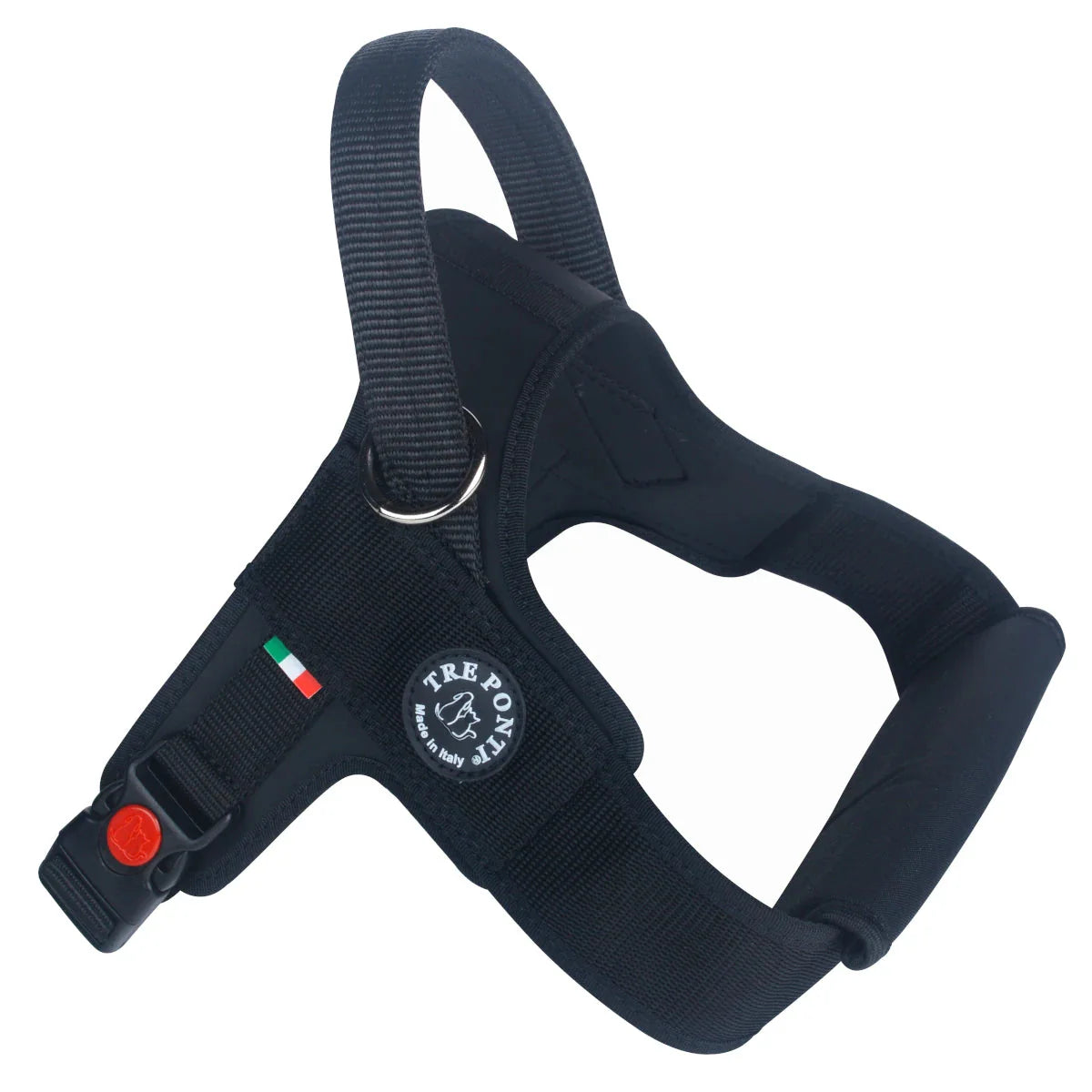 Tre Ponti Primo Plus Fibbia di Sicurezza Nero XXL