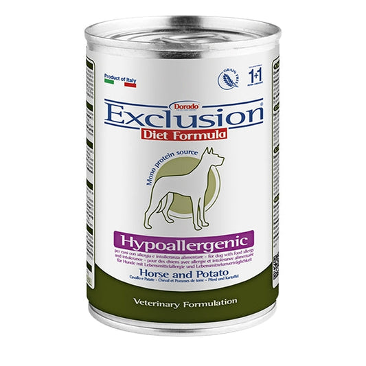 Exclusion - Diet Hypoallergenic Cavallo e Patate 200 gr