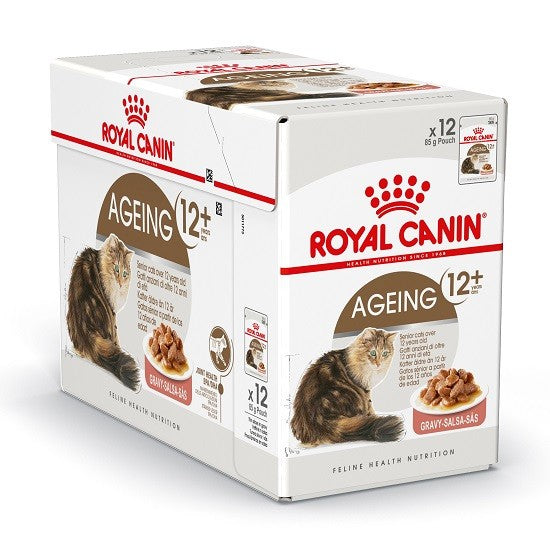 12x85g Royal Canin Ageing 12+ in Salsa - Umido per Gatti