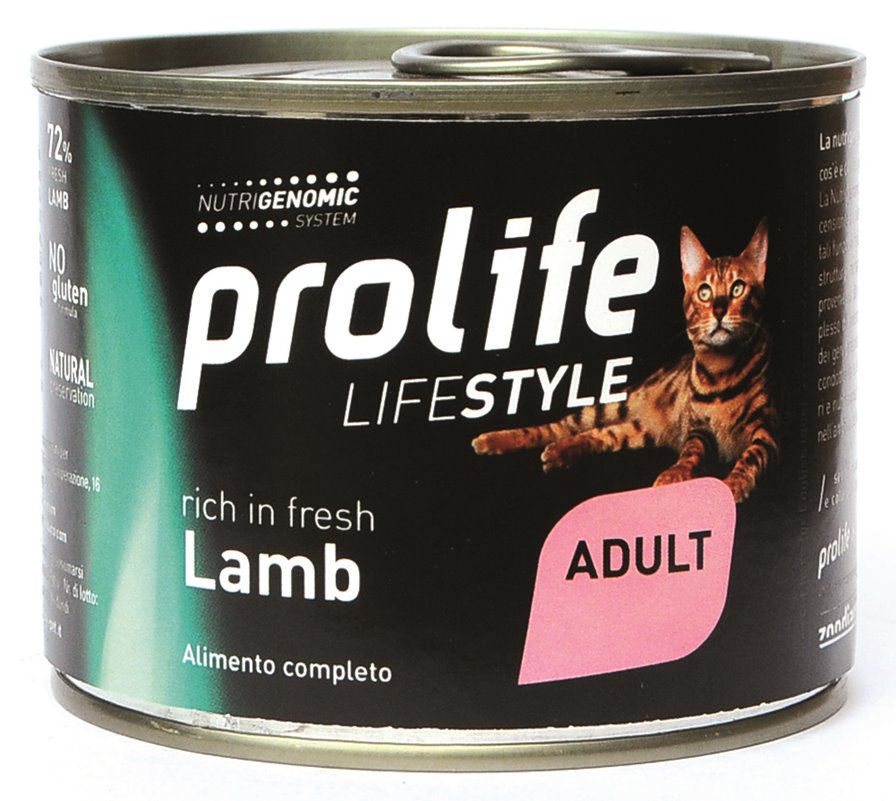 PROLIFE CAT WET ADULT LAMB 200GR