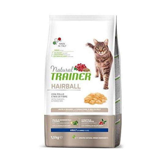 Natural Trainer Cat Hairball Pollo 1,5 kg
