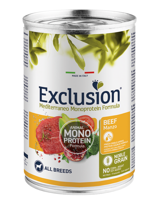Exclusion Adult beef 400 gr