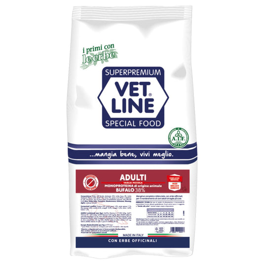 Vetline ADULT TAGLIA PICC BUFALO 800GR