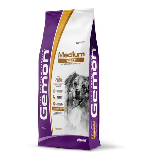 Gemon Medium Adult con Pollo 15kg