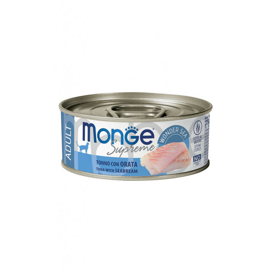 Monge Supreme Tonno e Orata 80gr Alimento umido per Gatti