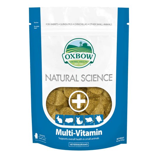 Oxbow Natural Science Multi-Vitamin per Roditori - 120gr