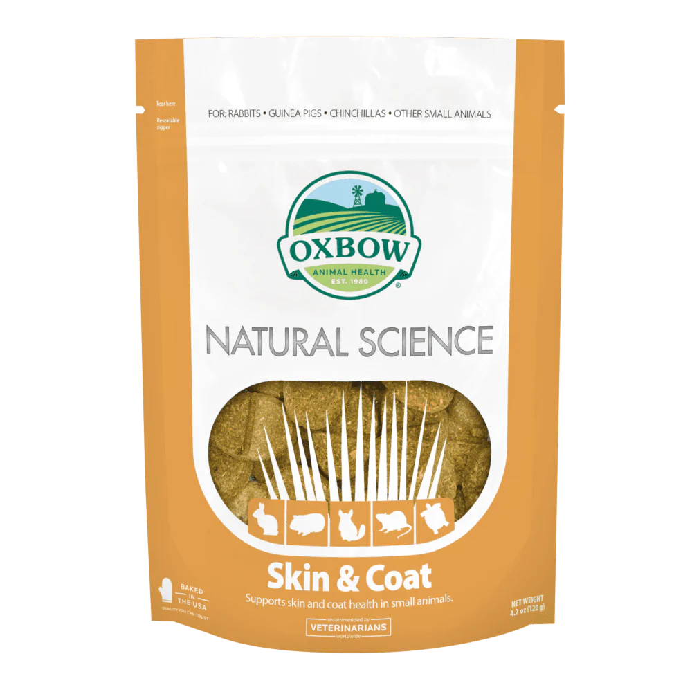 Oxbow Natural Science Skin and Coat 120g - Integratore per Pelle e Pelo