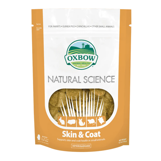 Oxbow Natural Science Skin and Coat 120g - Integratore per Pelle e Pelo