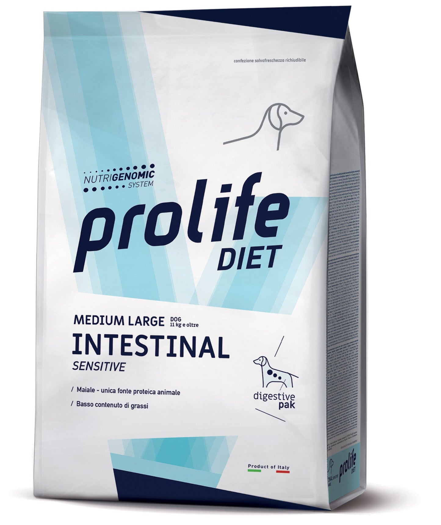 Prolife Diet Medium/Large Intestinal Sensitive 2kg - Crocchette Cane