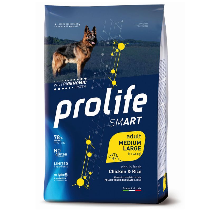 Prolife Smart Adult Medium/Large Pollo e Riso 12kg
