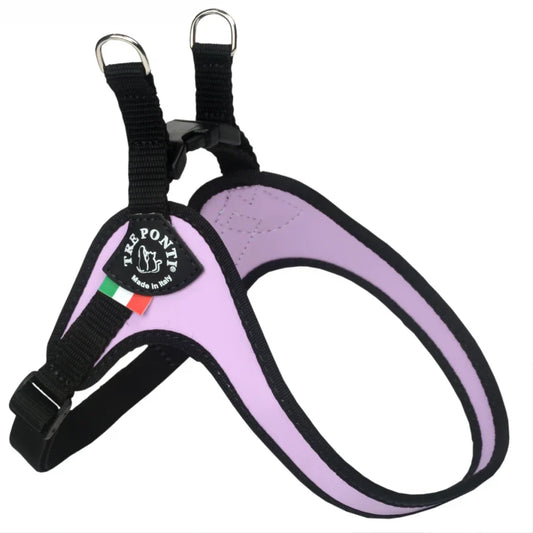 Tre Ponti Pettorina per Cani Easy Fit Sottopancia Regolabile Onyx - Lilla XXL