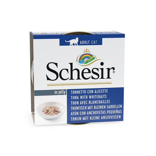 Schesir Tonnetto con Alicette 85g - Cibo Umido per Gatti