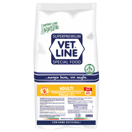 Vetline ADULTI POLLO 3KG