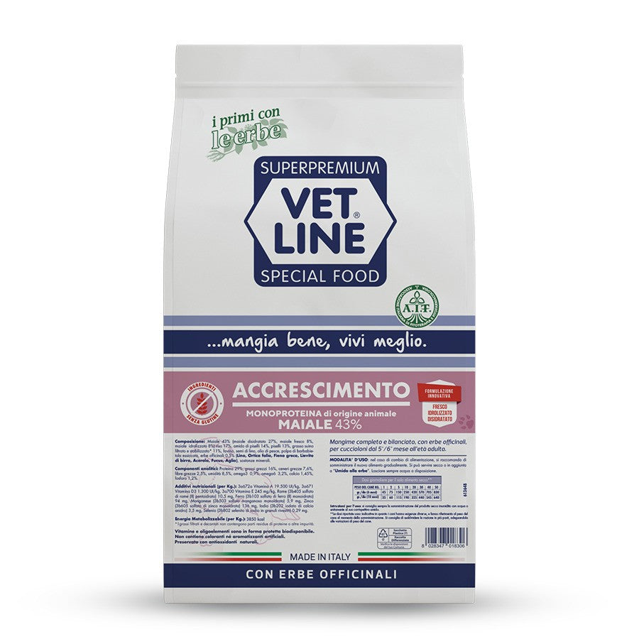 Vetline Accrescimento Maiale 12,5kg