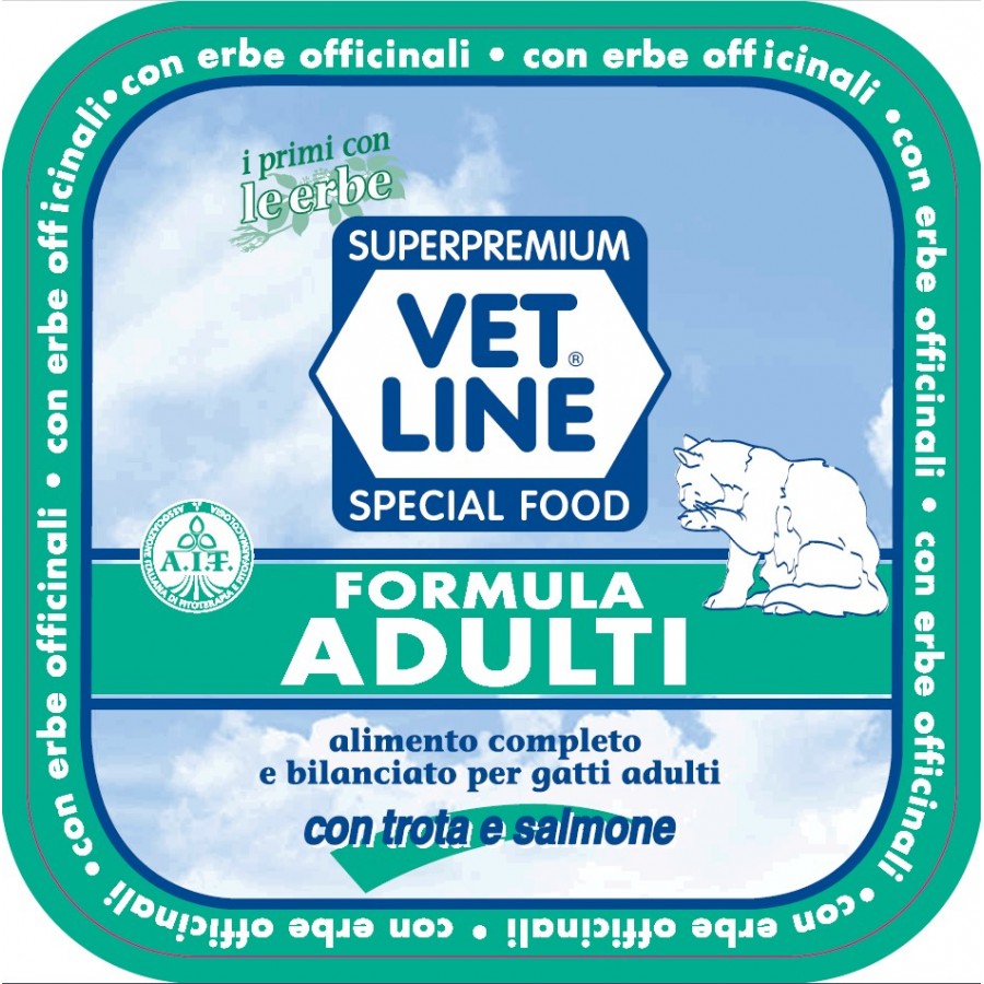 Vetline ADULTI TROTA E SALMONE 100GR